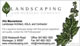Business Card - VM Landscaping